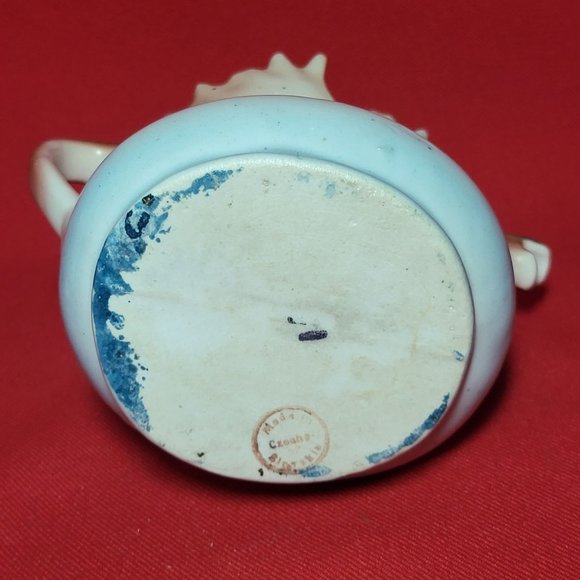 VTG Elk Moose Antlers Ceramic Porcelain Handled Pitcher Creamer Planter Decor - Picture 9 of 13